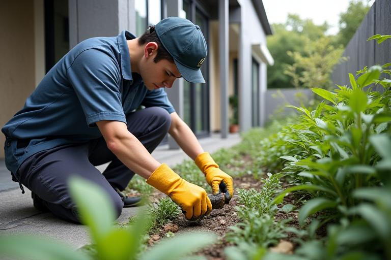 生息地修正工事の様子